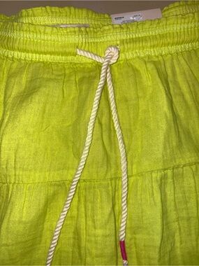 SO Neon Yellow High-Rise Mini Skirt